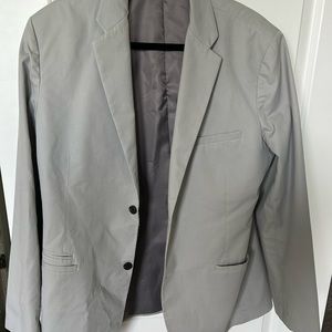Gap Men’s Tailored Blazer size 44R, light grey